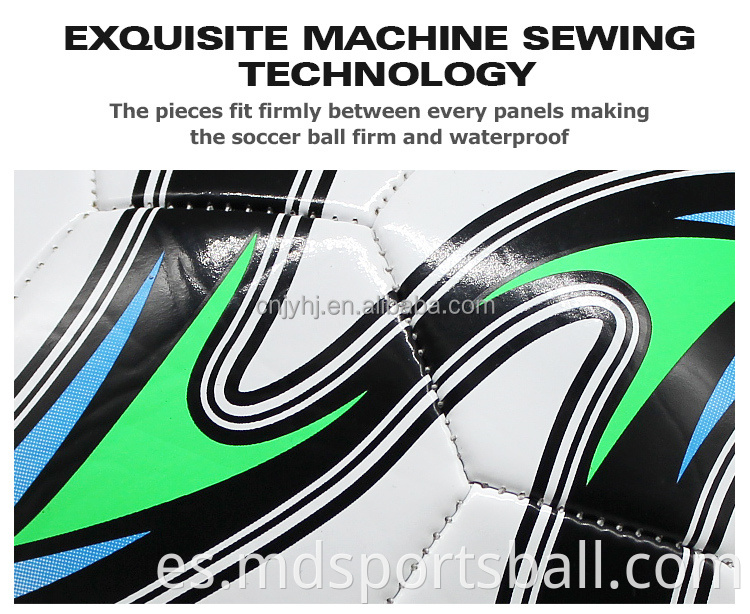 machine stitched soccer ball